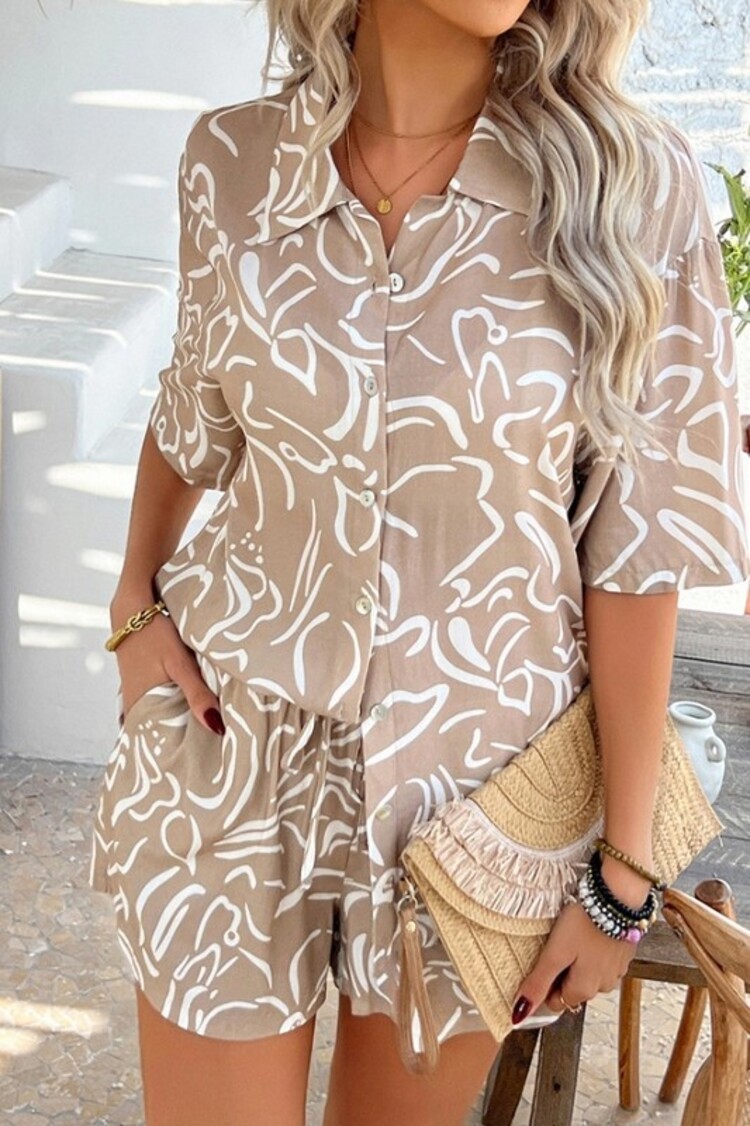 YSO YSO - Blazer Short set