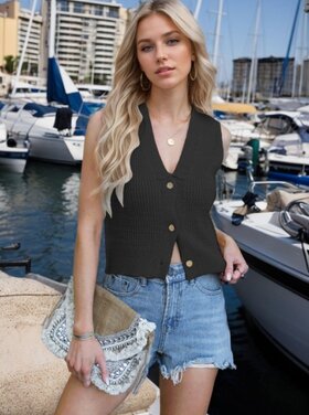 YSO YSO - V-Neck Cami Top