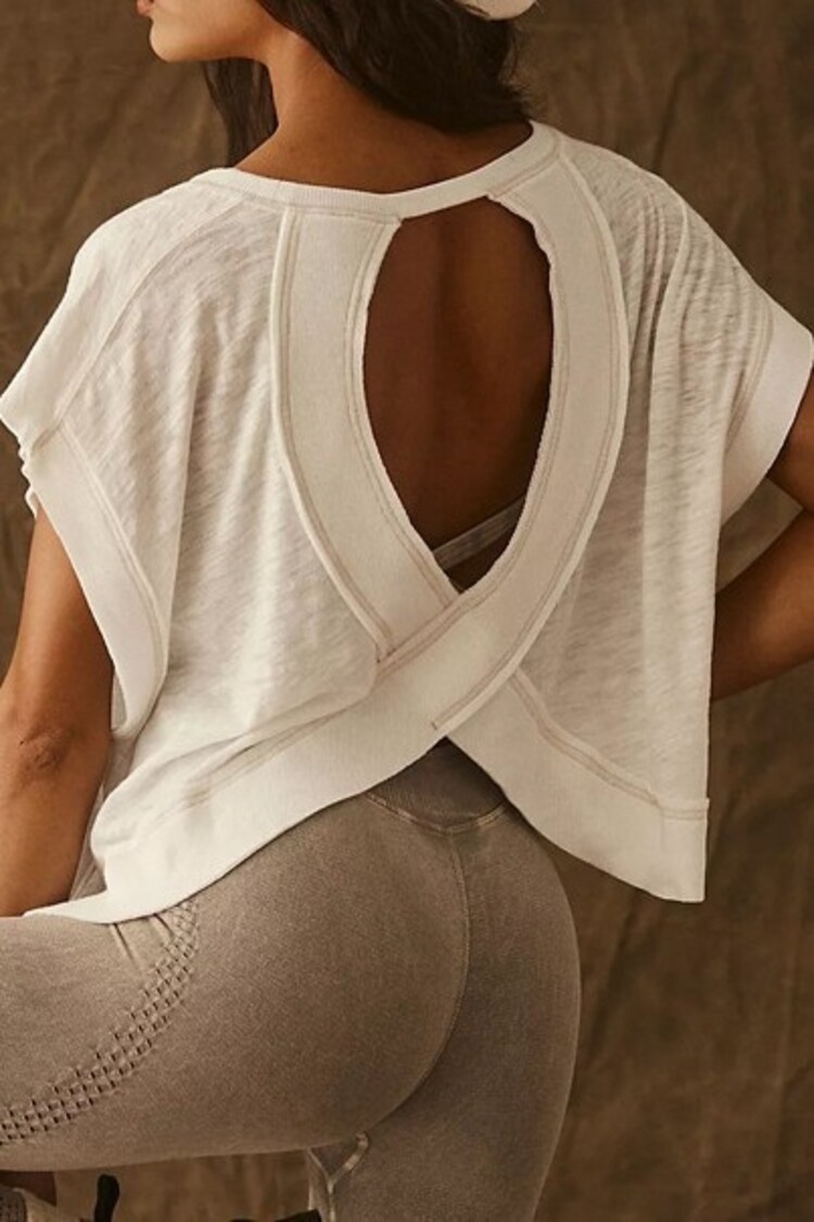 YSO YSO - Open Back T-Shirt