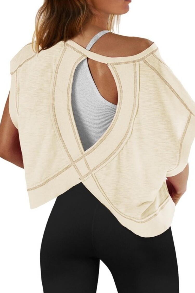 YSO YSO - Open Back T-Shirt