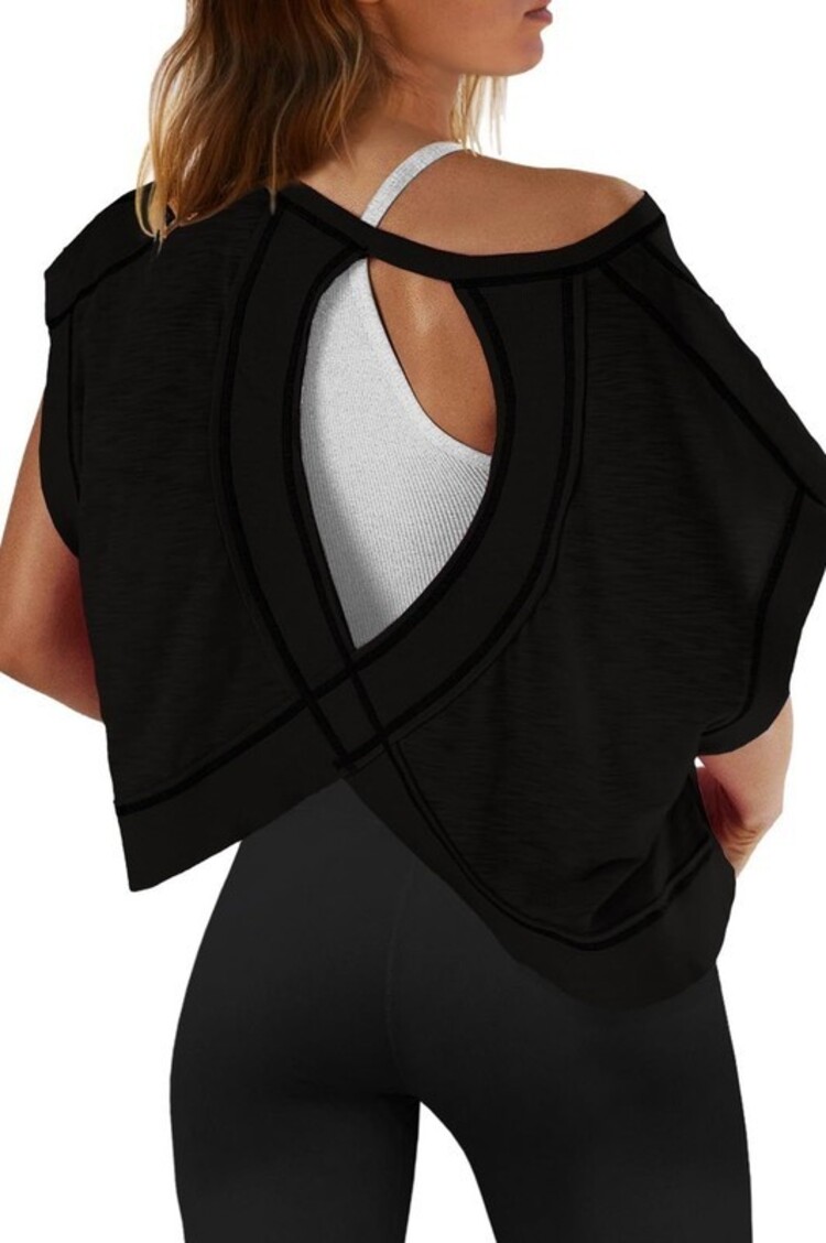 YSO YSO - Open Back T-Shirt