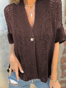 YSO YSO - Short Sleeve Cardigan