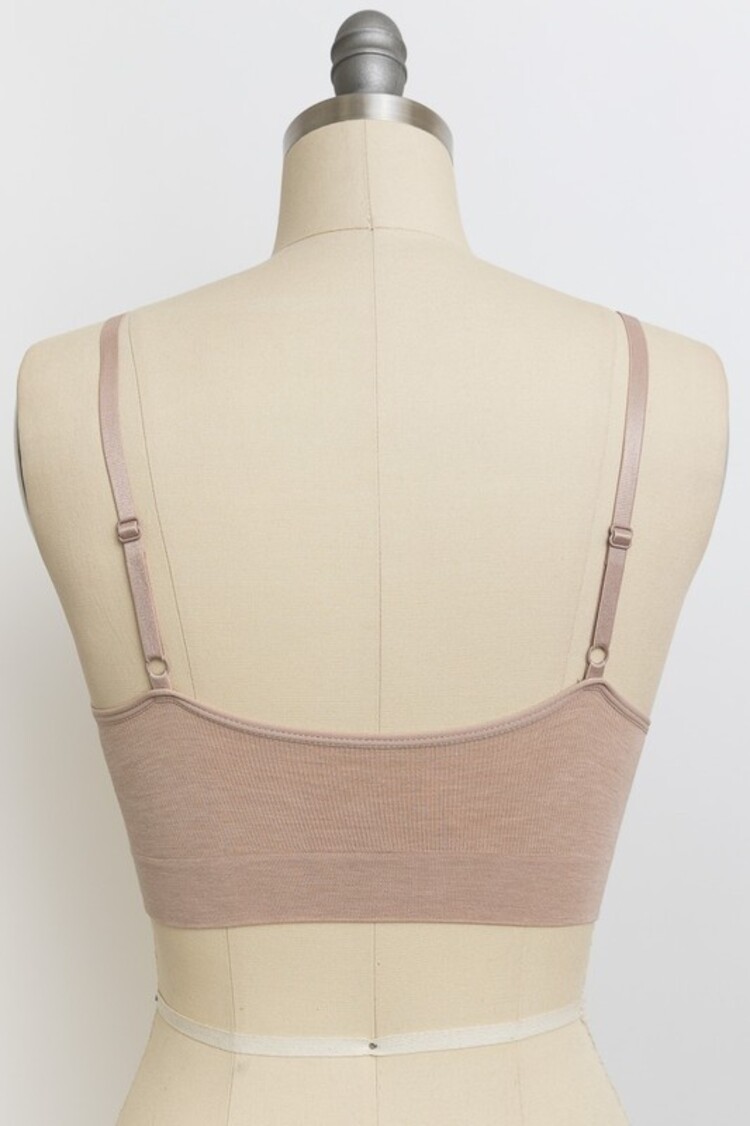 Leto - Soft lace Padded Seamless Bralette