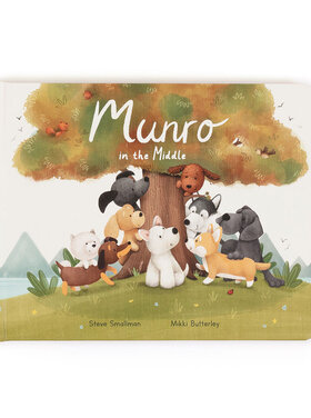 Jellycat Jellycat - Munro In The Middle Book