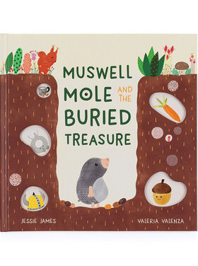 Jellycat Jellycat - Muswell Mole & The Buried treasure
