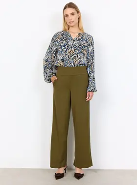 Soya Concept Soya Concept - VAVA 1 Printed LS Blouse