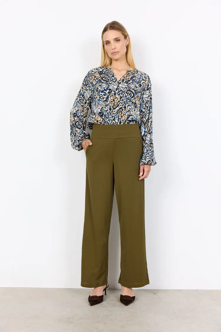 Soya Concept Soya Concept - VAVA 1 Printed LS Blouse