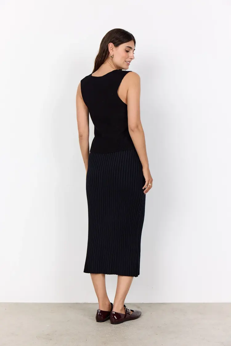 Soya Concept Soya Concept - KANITA 27 Knitted Button Vest