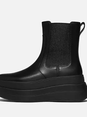 Fit Flop Fit Flop - F-Mode Stack Leather Chelsea Boot