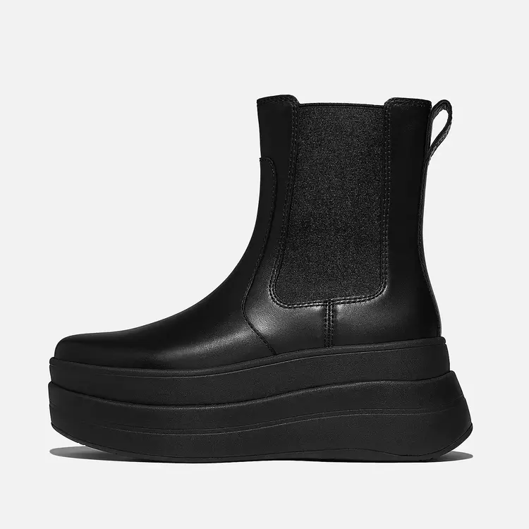 Fit Flop Fit Flop - F-Mode Stack Leather Chelsea Boot