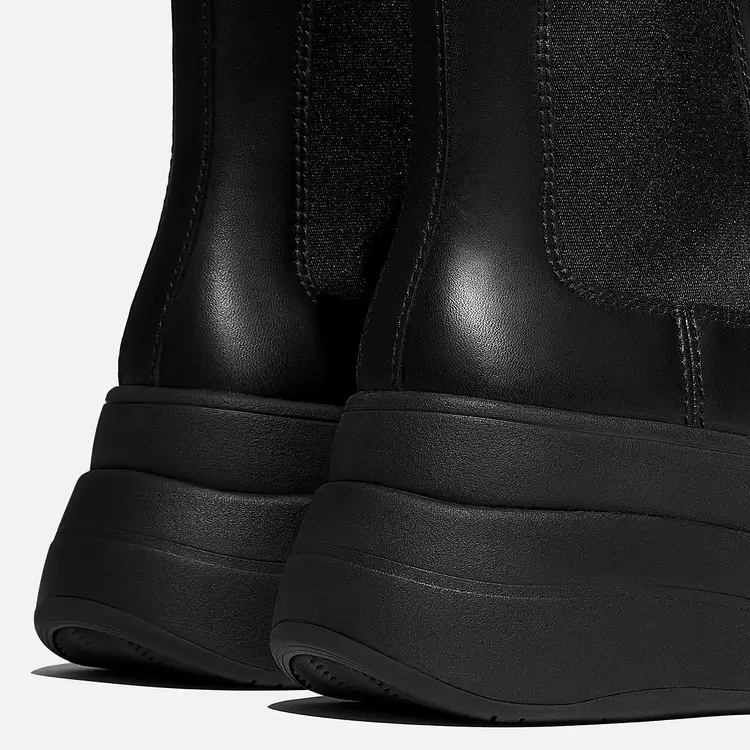 Fit Flop Fit Flop - F-Mode Stack Leather Chelsea Boot