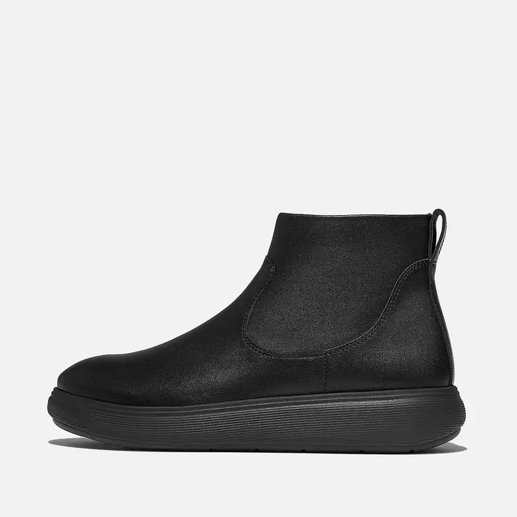 Fit Flop Fit Flop - IQ-Comff Leather Zip Ankle Boot