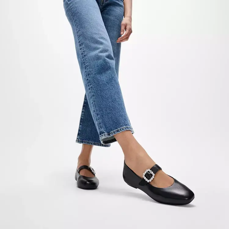 Fit Flop Fit Flop - DELICATO Crystal Buckle Mary Jane