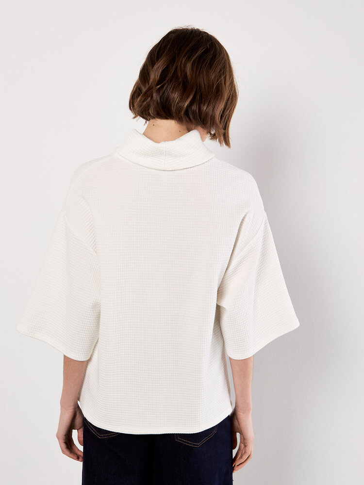 Apricot Apricot - Waffle Cowl Tee