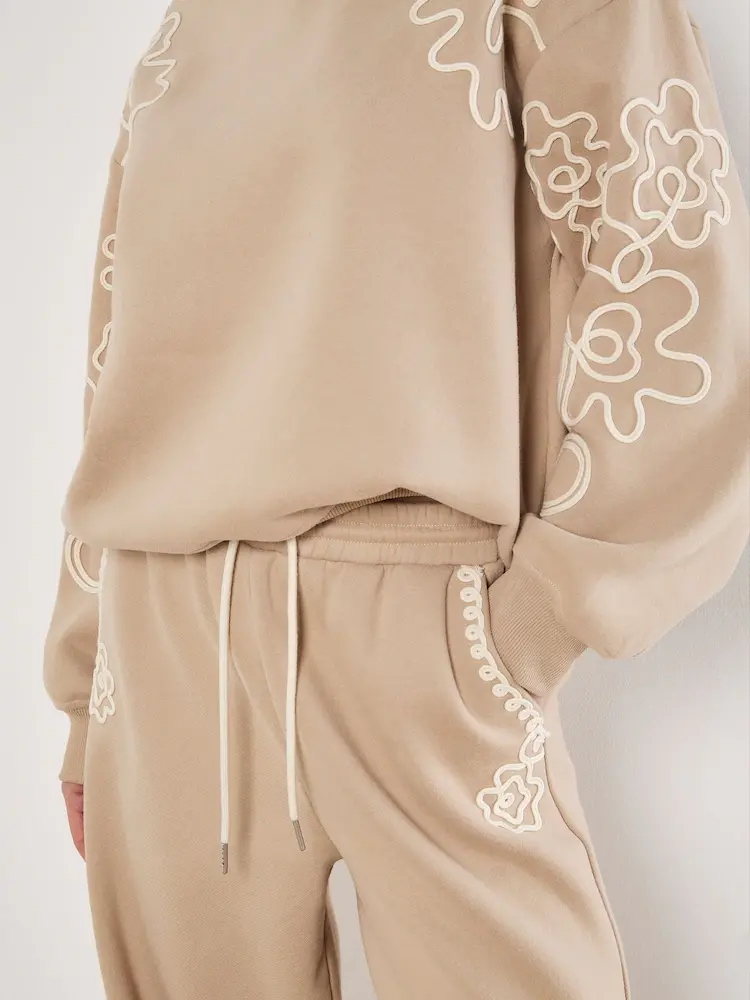 Apricot Apricot - Cornelli Embroidered Pant
