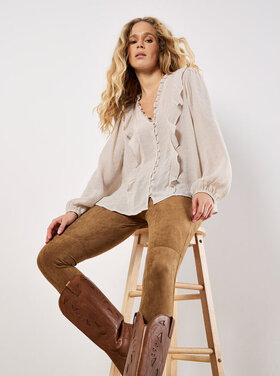 Apricot Apricot - Suede Leggings