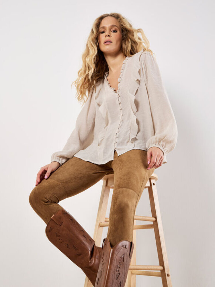 Apricot Apricot - Suede Leggings