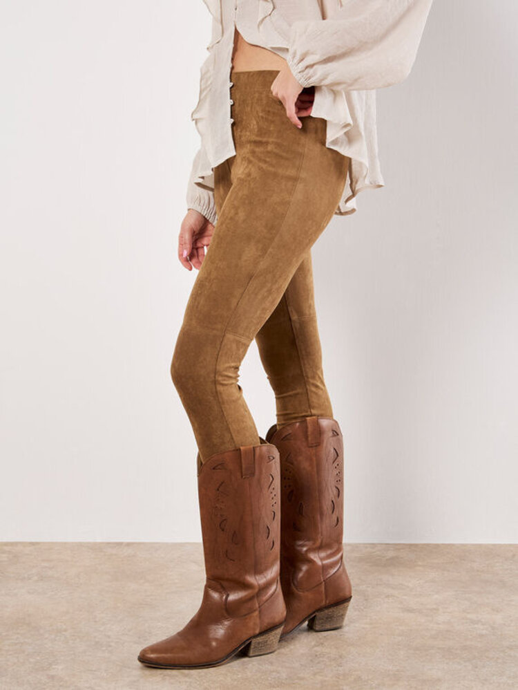 Apricot Apricot - Suede Leggings