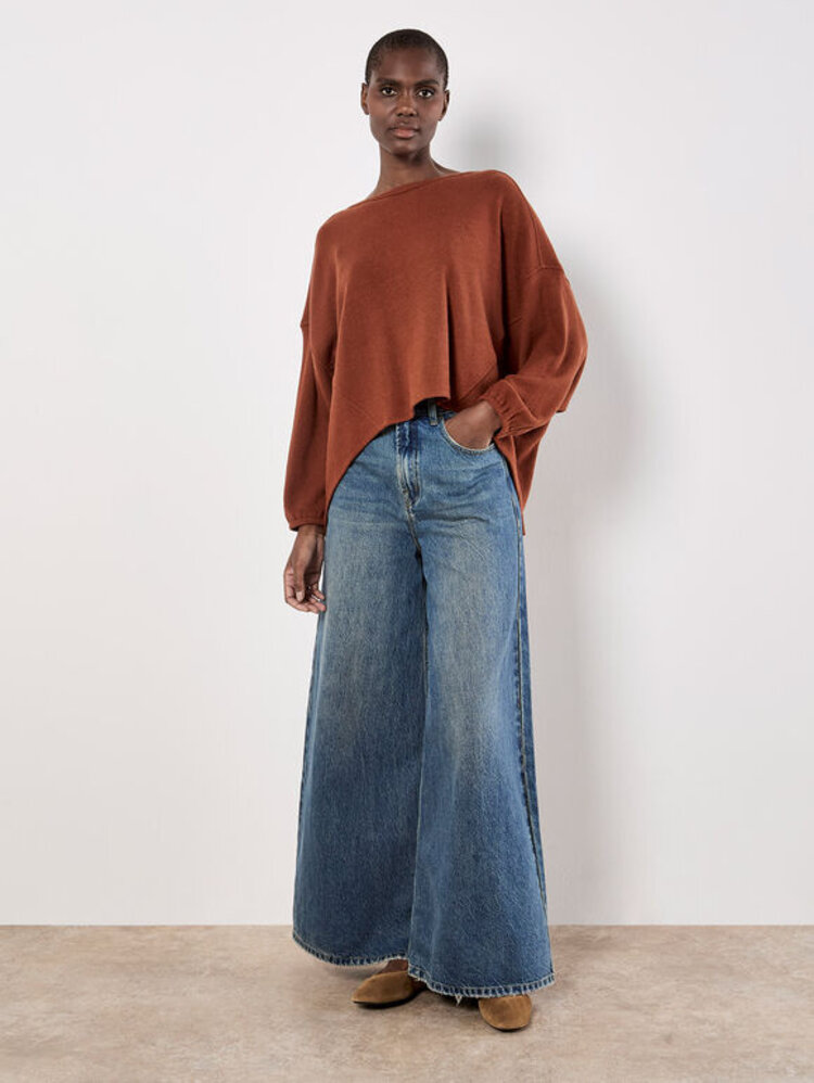 Apricot Apricot - Honeycomb Pleat Back Top