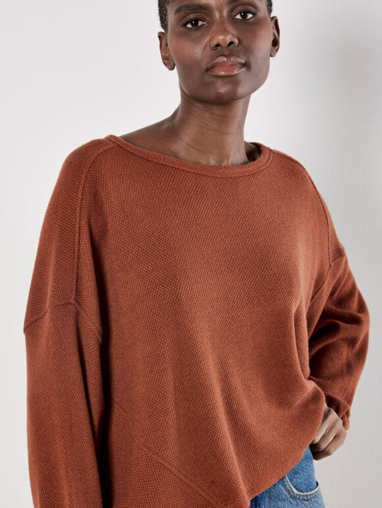 Apricot Apricot - Honeycomb Pleat Back Top