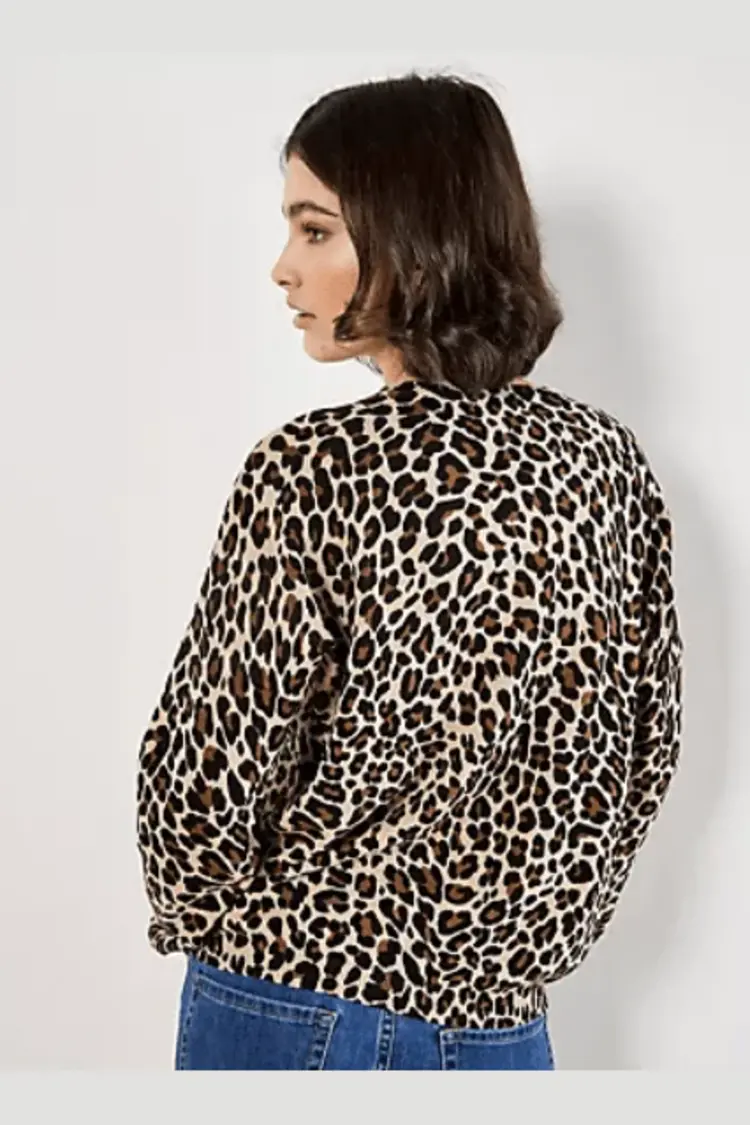 Apricot Apricot - Leo Fine Knit Frop Drop Jumper