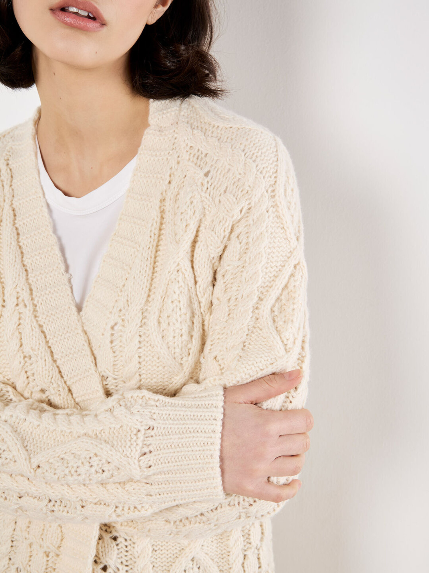 トップス Essential Classic Cable Knit Set S ZESICA Cable Knit Pullover Tops and Drawstring Shorts Lounge