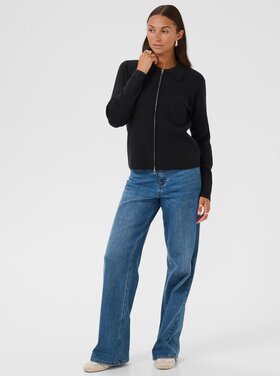 Kaffe Kaffe - AVISJA Zip Up Polo Cardigan