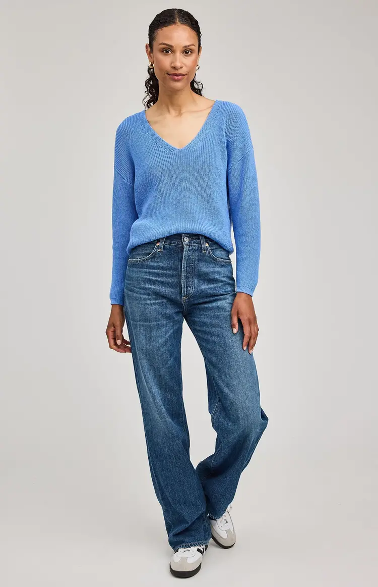Gentle Fawn Gentle Fawn - TUCKER V Neck Sweater