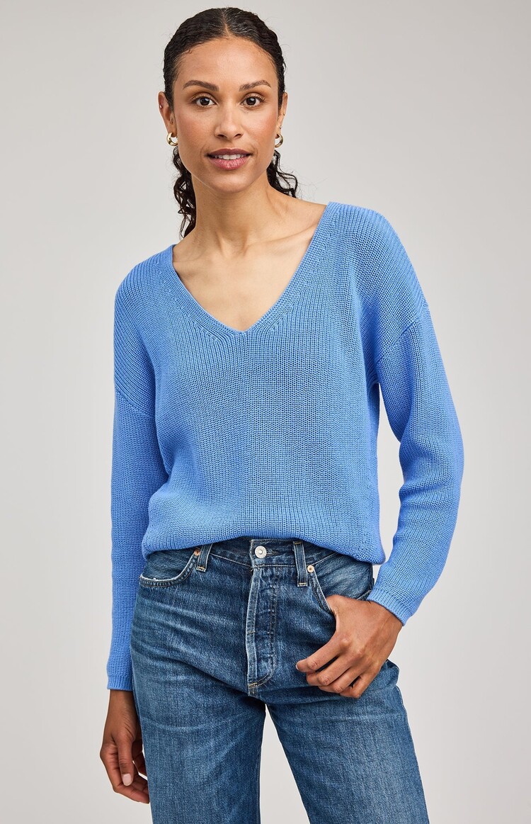 Gentle Fawn Gentle Fawn - TUCKER V-Neck L/S Knit