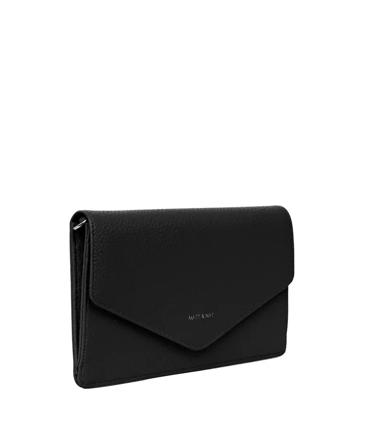 Matt & Nat Matt & Nat - CLOE Purity Wallet in Black
