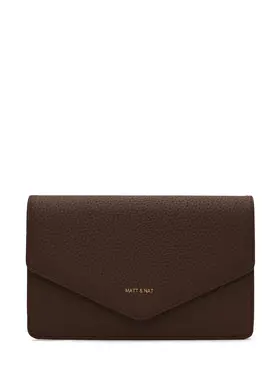 Matt & Nat Matt & Nat - CLOE Purity Wallet in Chocolate
