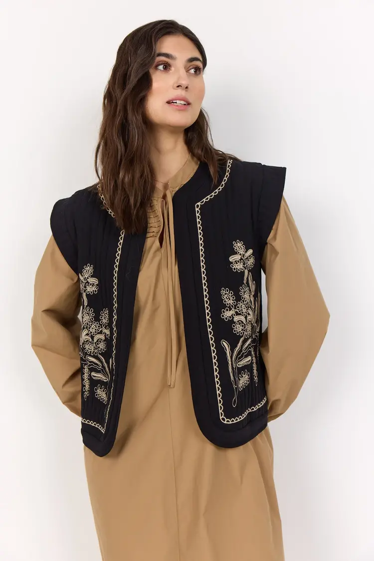 Soya Concept Soya Concept - VERNA 1 Embroidered Vest