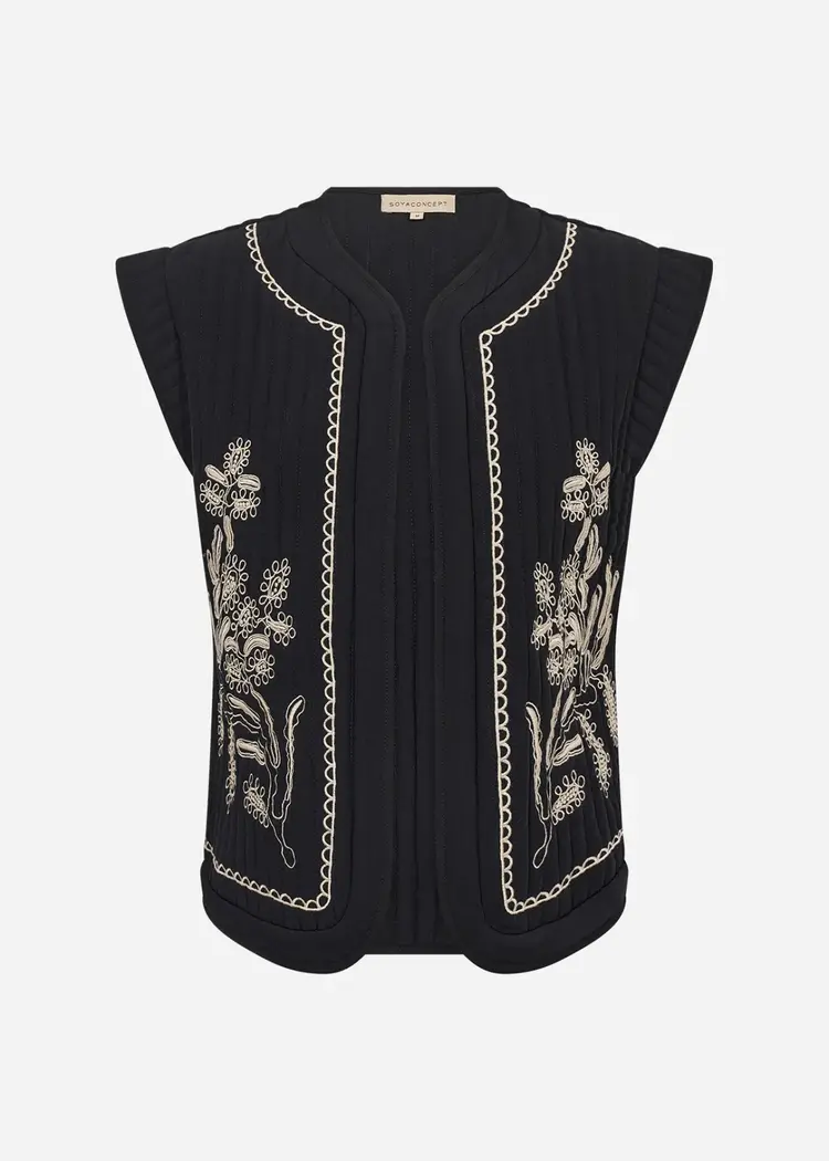 Soya Concept Soya Concept - VERNA 1 Embroidered Vest