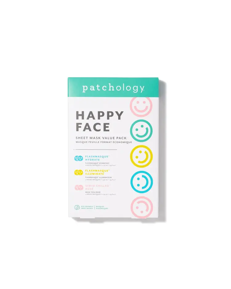 Patchology Patchology - Happy Face Flashmasque Trio Kit