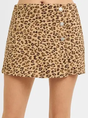 Risen Risen - Leopard Skort