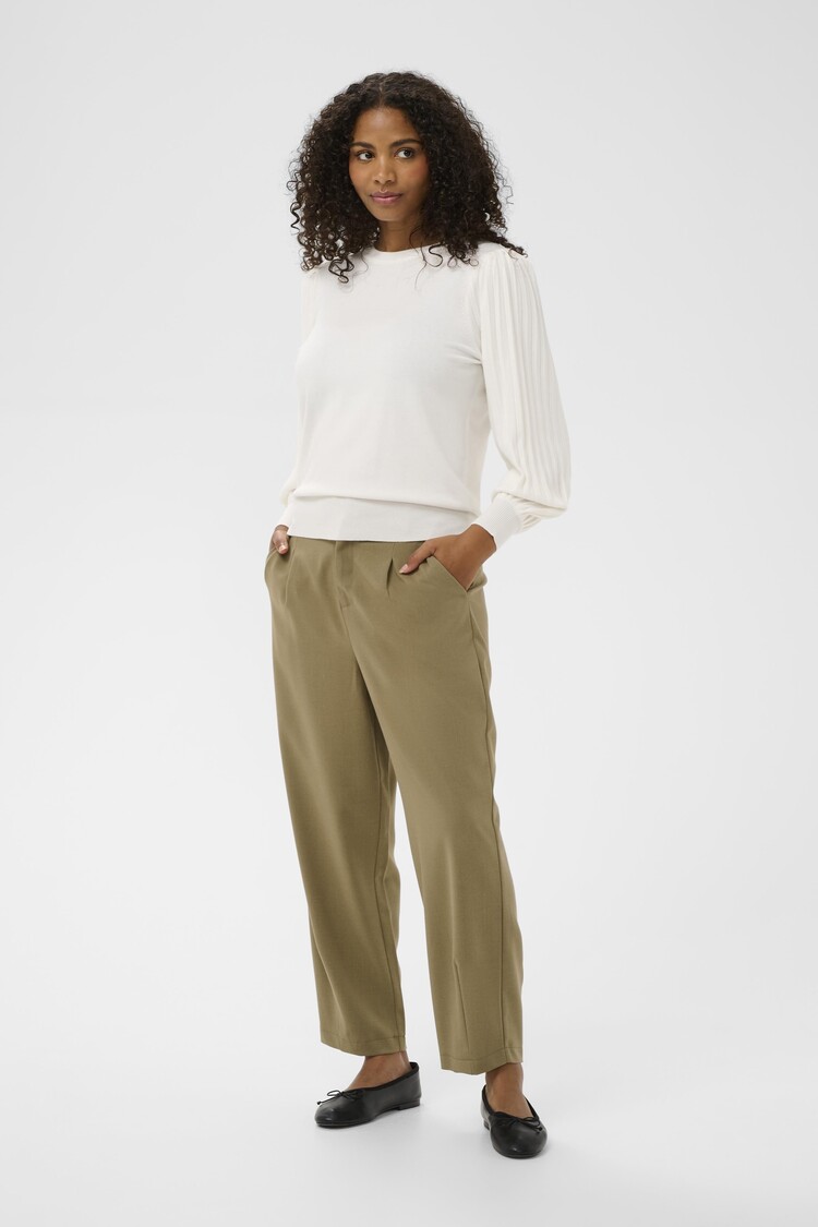 Kaffe Kaffe - LONE Knit Sweater w/Balloon Slv