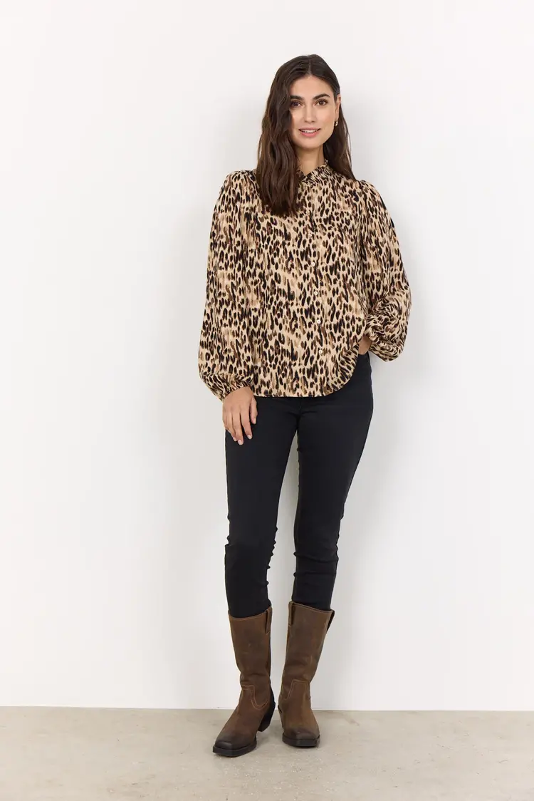 Soya Concept Soya Concept - VALENCIA 1 Leopard LS Top