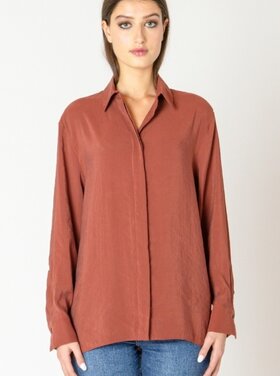 Black Tape Black Tape - Button Back Flowy Blouse