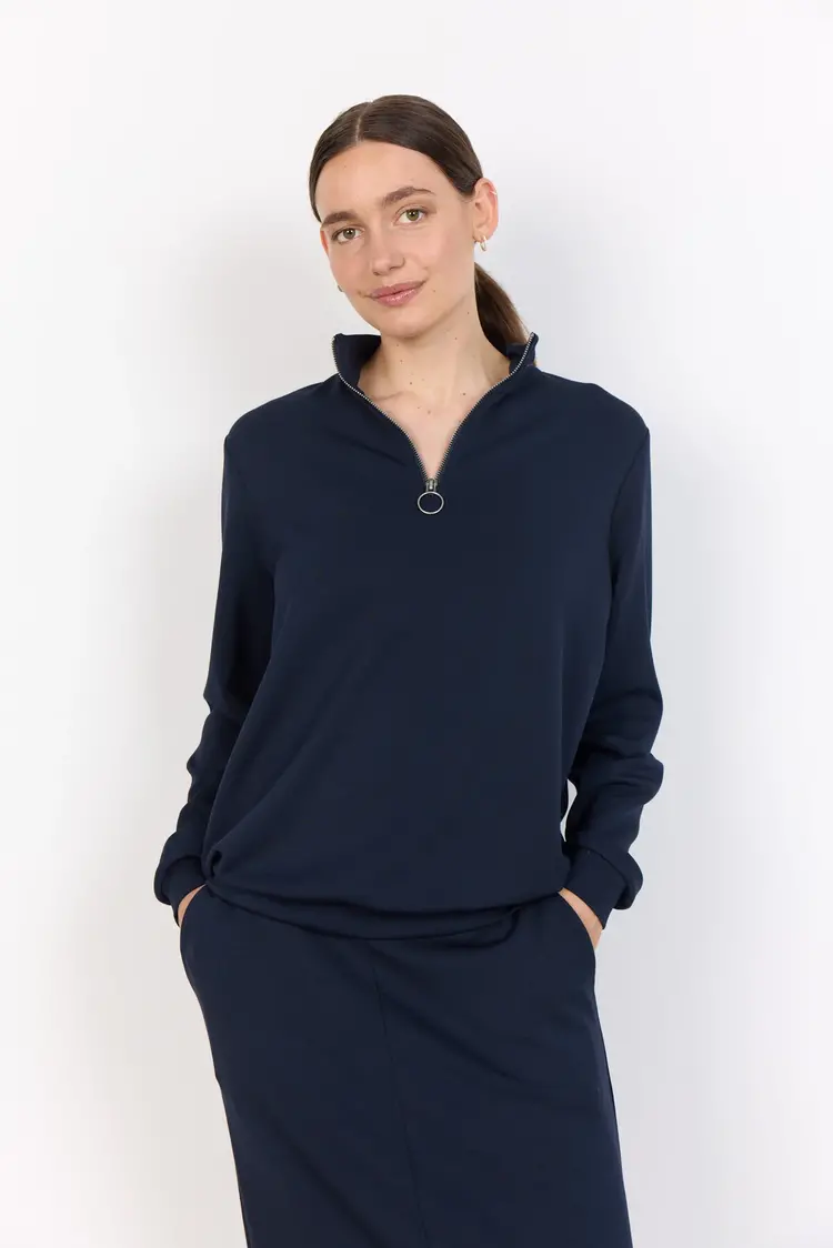 Soya Concept Soya Concept - BANU 187 Quarter-Zip