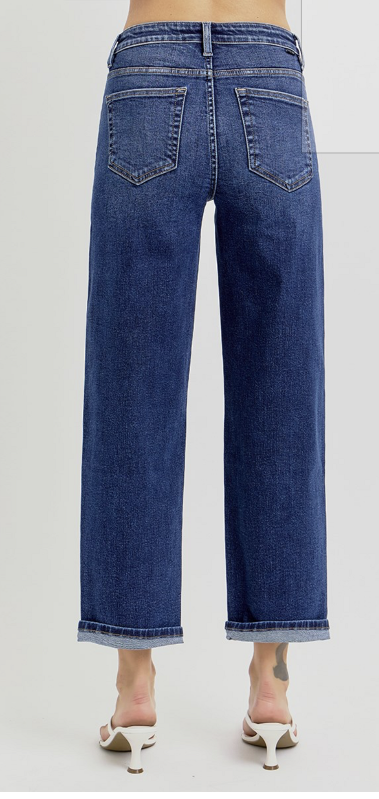 Risen Risen -5976 HR Crop Boyfriend