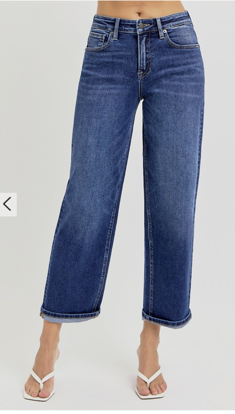 Risen Risen -5976 HR Crop Boyfriend