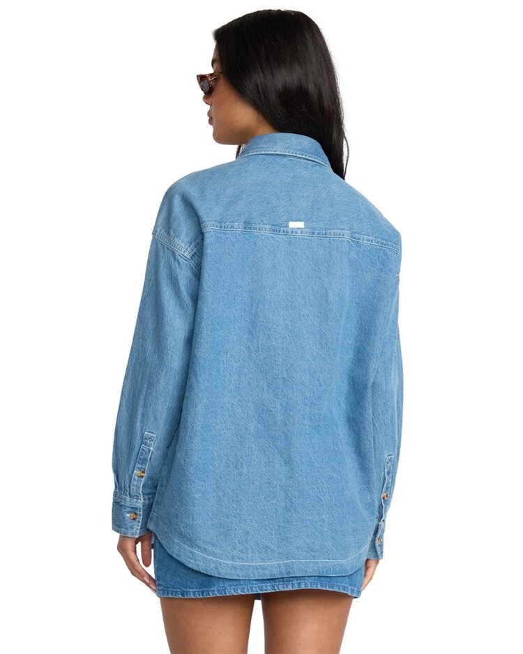 Billabong Billabong - Fadeaway Denim Shacket