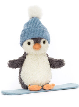 Jellycat Jellycat - Peanut Penguin Snowboarding Small