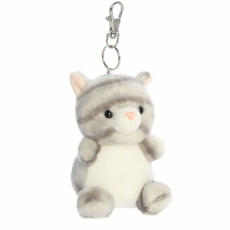 Aurora Palm Pals - Silver Kitty Clip on
