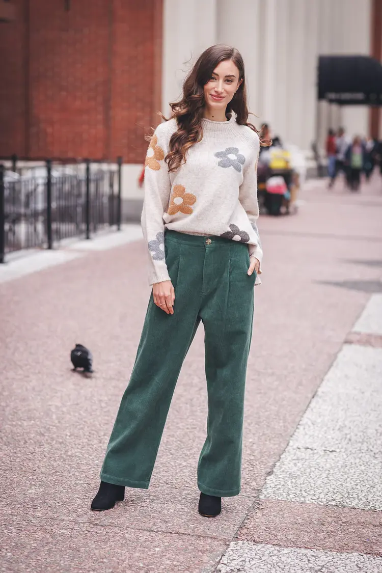 Papillon Papillon - Daisy Flower Sweater