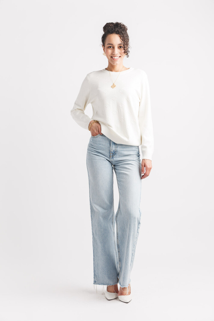 Papillon Papillon - Diamond Knit Sweater