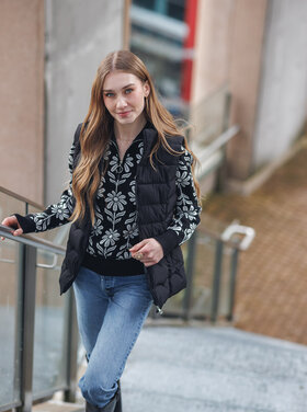 Papillon Papillon - Daisy Half Zip Sweater