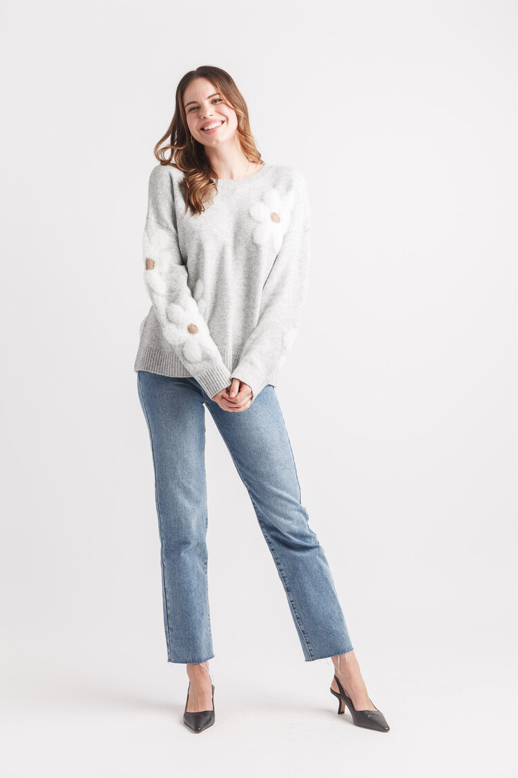 Papillon Papillon - Eyelash Daisy Sweater