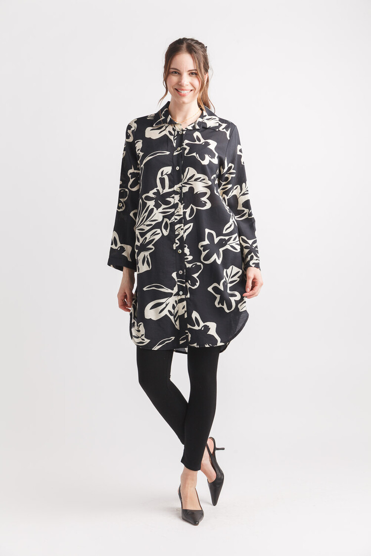 Papillon Papillon - Floral Shirt Dress