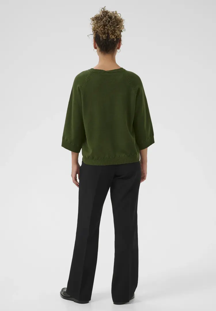 Cream Cream - DELA 3/4 Sleeve Pullover